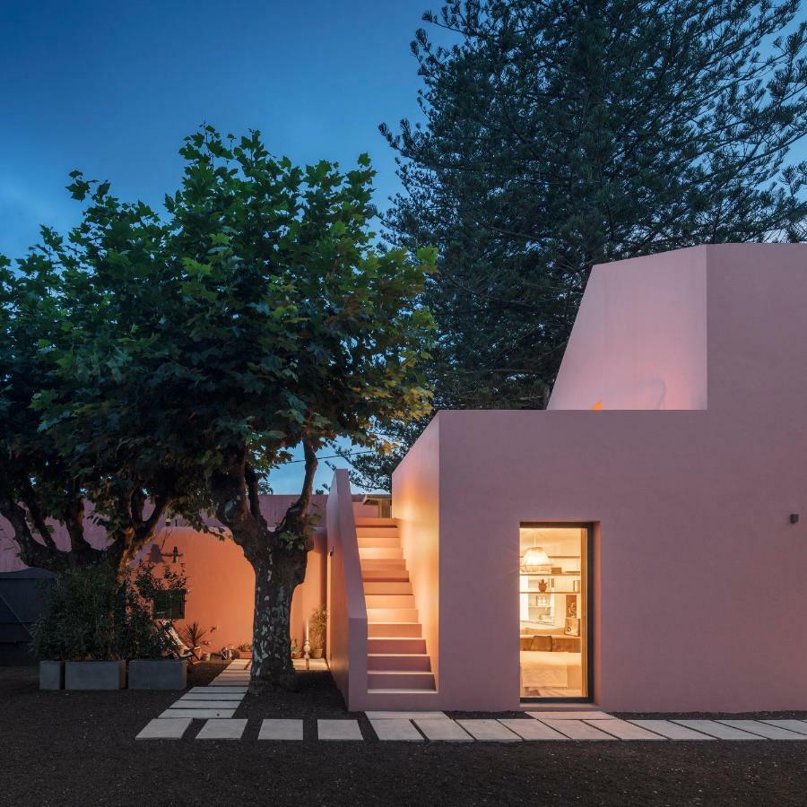 Ponta Delgada Pink House Azores المظهر الخارجي الصورة