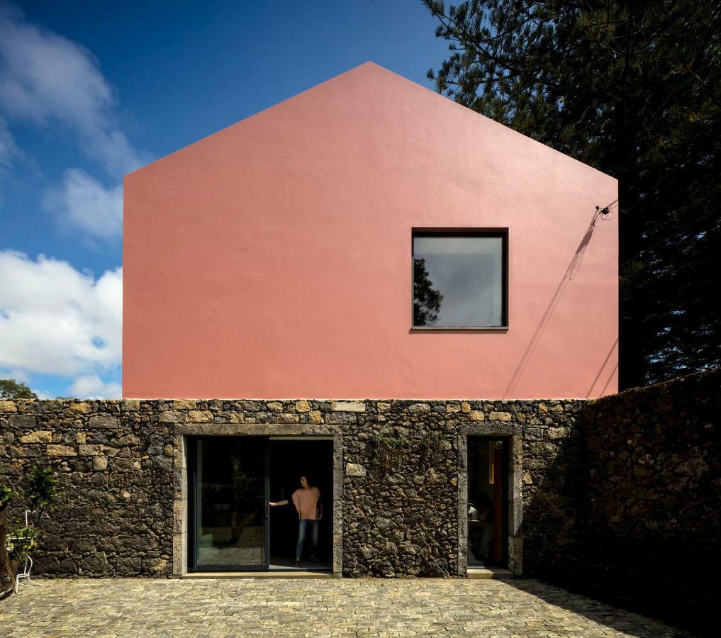 Ponta Delgada Pink House Azores المظهر الخارجي الصورة